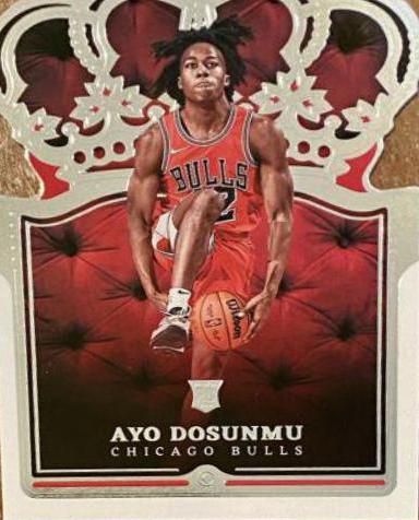 Ayo Dosunmu #85 2021-22 Panini Crown Royale Basketball