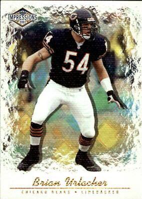 Brian Urlacher #27 2001 Pacific Impressions Football