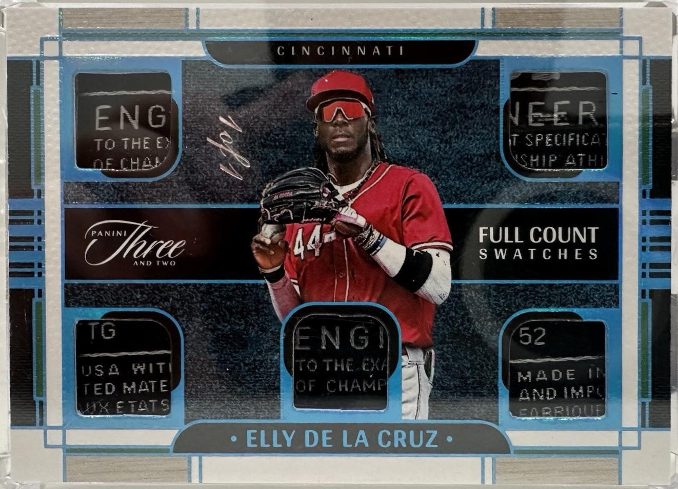 Elly De La Cruz [Holo Platinum Blue] #2