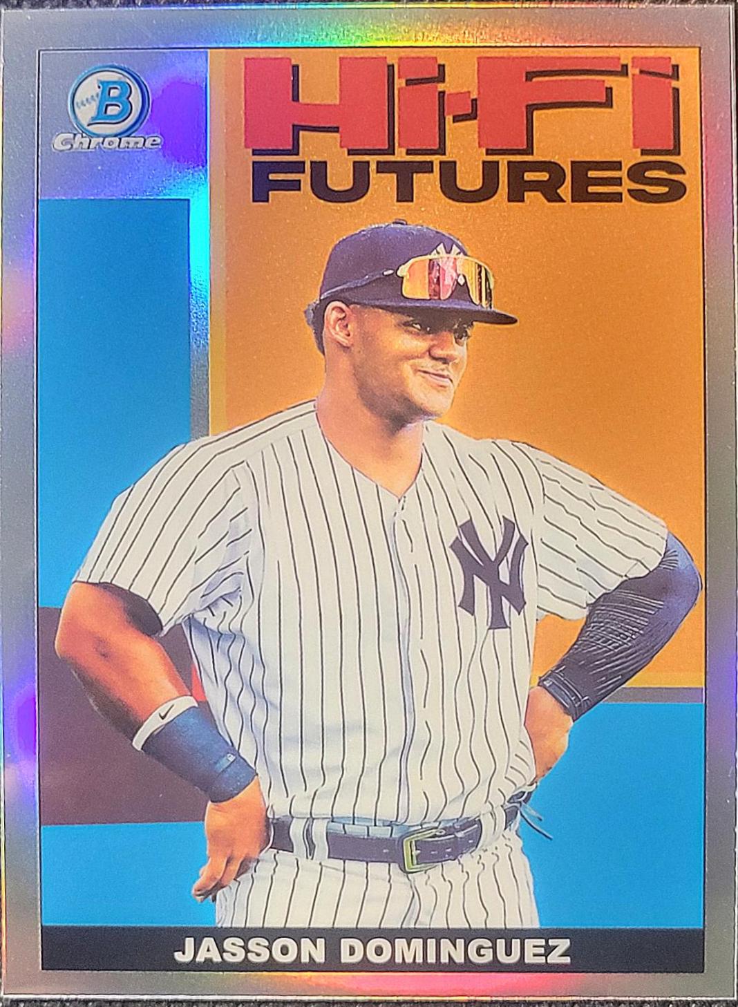 Jasson Dominguez #HIFI-11 Baseball Cards 2022 Bowman Hi Fi Futures
