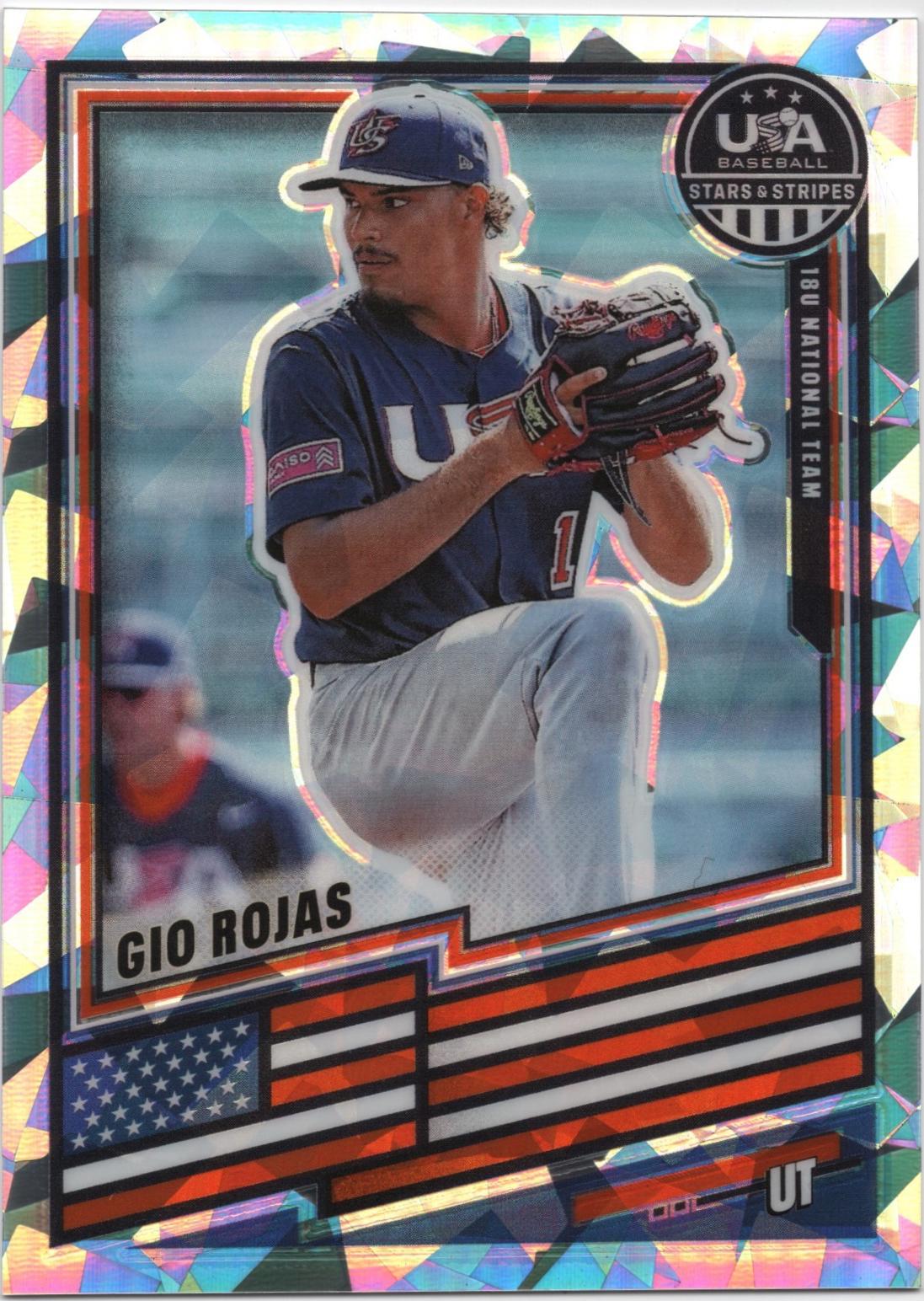 Gio Rojas #171 2026 Panini Stars And Stripes Prizm USA Baseball