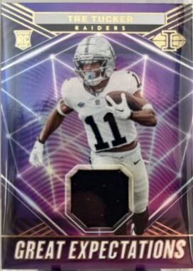 Tre Tucker #GE-TTU 2023 Panini Illusions Great Expectations Football