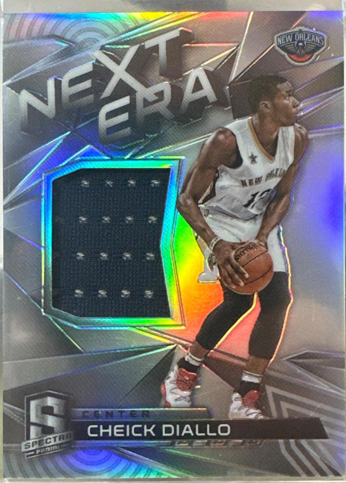 Cheick Diallo #24 Basketball Cards 2016 Panini Spectra Next ERA Relics