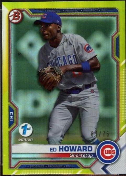 Ed Howard [Yellow Foil] #BD-198
