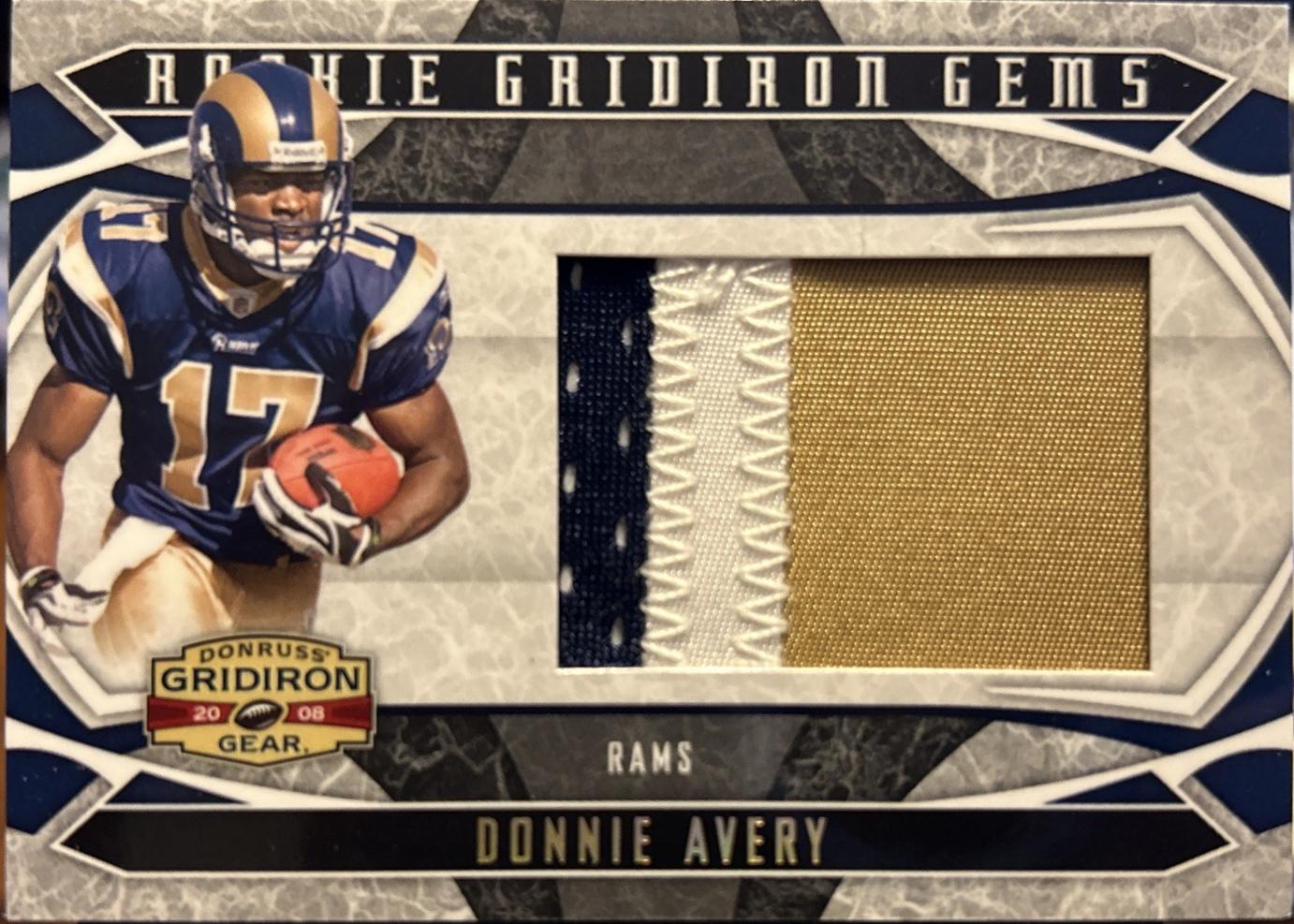 Donnie Avery [Gridiron Gems Jersey] #209