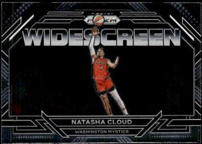 Natasha Cloud #5 Basketball Cards 2023 Panini Prizm WNBA Widescreen