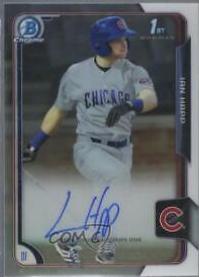 Ian Happ #BCAIH Baseball Cards 2015 Bowman Chrome Draft Pick Autograph