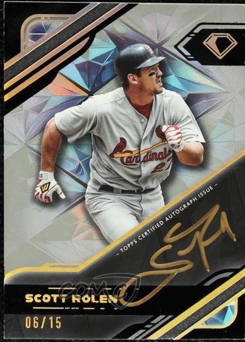 Scott Rolen [Gold Ink Gold] #BPA-SR