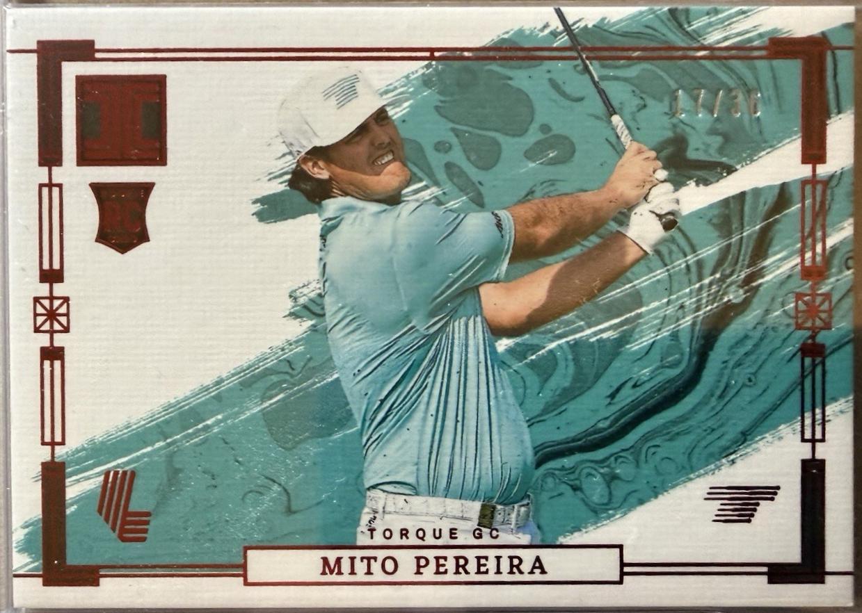 Mito Pereira #98 2024 Panini Impeccable LIV Golf