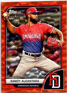 Sandy Alcantara [Orange Cracked Ice] #79