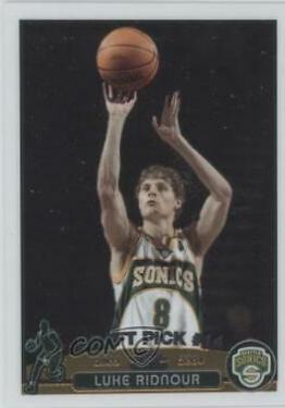 Luke Ridnour #124 Basketball Cards 2003 Topps Chrome