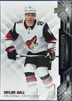 Taylor Hall #3 Hockey Cards 2019 Upper Deck Premier