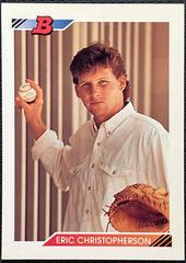Eric Christopherson #38 Baseball Cards 1992 Bowman Prices