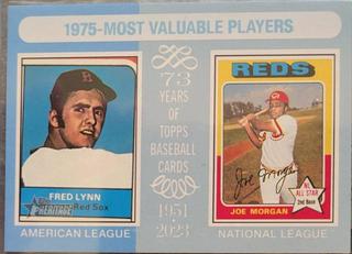 Fred Lynn / Joe Morgan