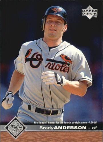 Brady Anderson #23 Baseball Cards 1997 Upper Deck