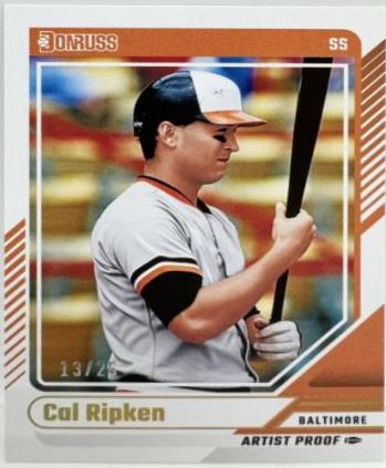 Cal Ripken [Artist Proof] #36 Prices | 2024 Donruss | Baseball Cards