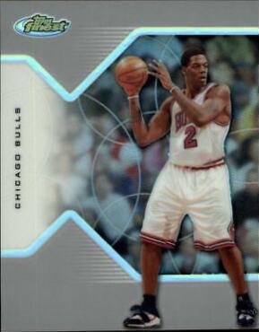 Eddy Curry #15 Basketball Cards 2004 Finest