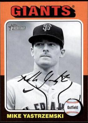 Mike Yastrzemski [Black White Image] #354
