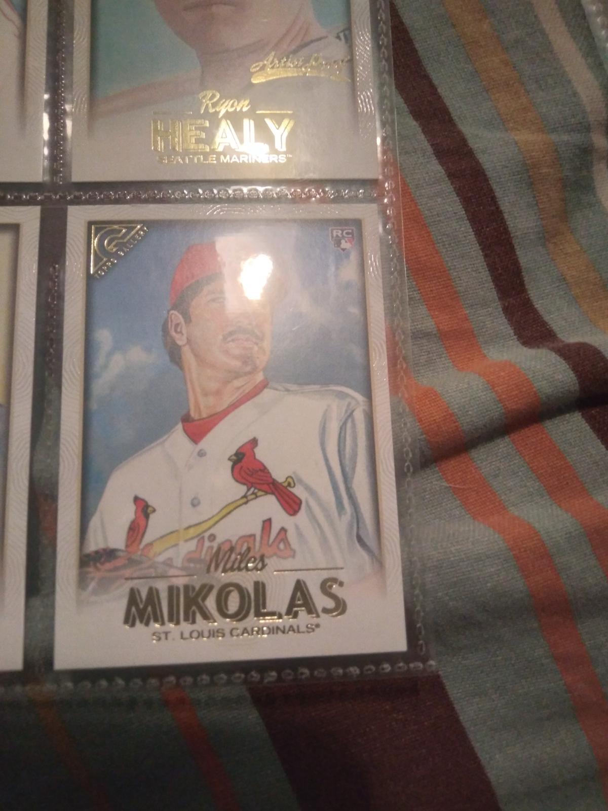Miles Mikolas #40 Baseball Cards 2018 Topps Gallery