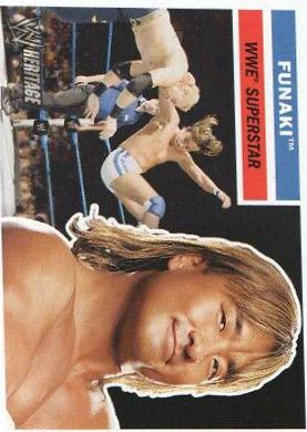 Funaki #39 Wrestling Cards 2005 Topps Heritage WWE