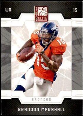Brandon Marshall #32 Football Cards 2009 Panini Donruss Elite