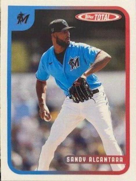 Sandy Alcantara #11 Baseball Cards 2020 Topps Total