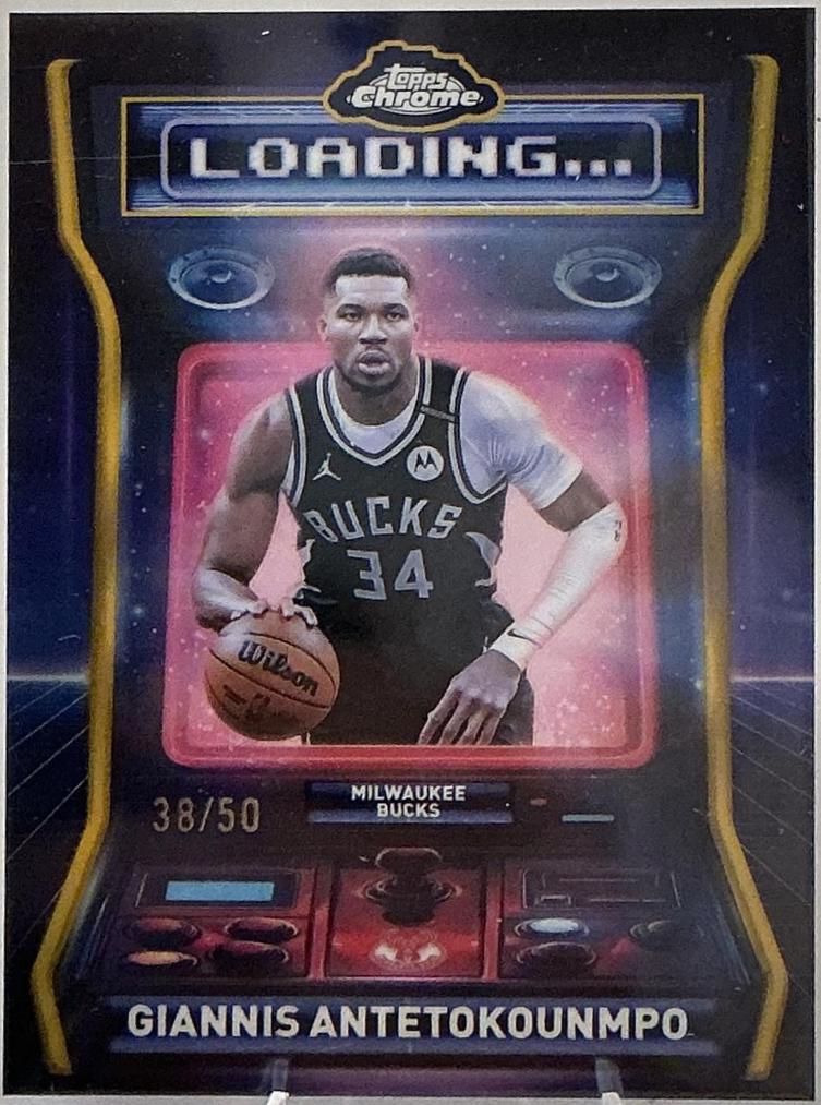 Giannis Antetokounmpo [Refractor Gold] #LD-6