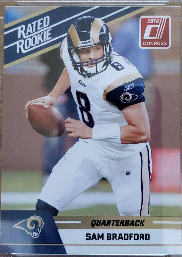 Sam Bradford #89 Football Cards 2010 Panini Donruss Rated Rookies