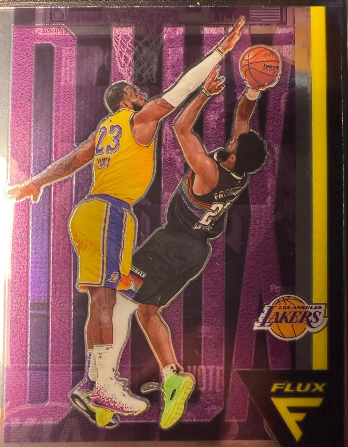 LeBron James #3 Basketball Cards 2020 Panini Flux D Lux