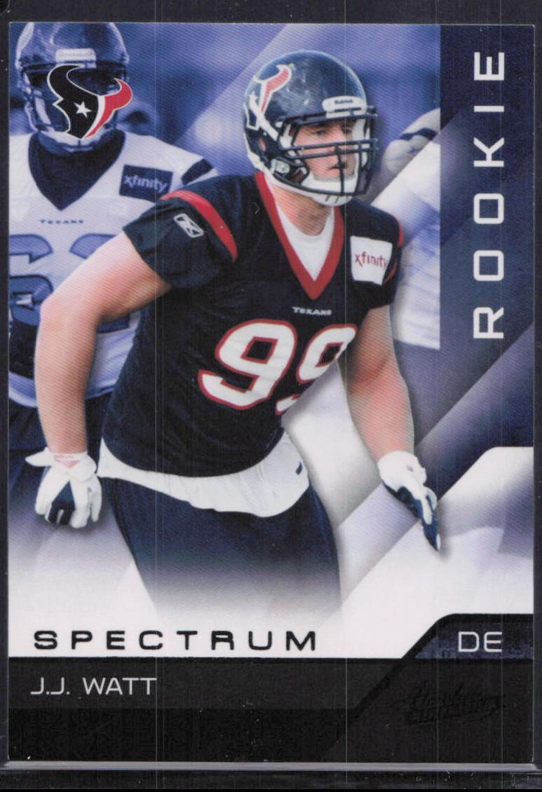 JJ Watt [Spectrum Platinum] #156 Prices | 2011 Panini Absolute