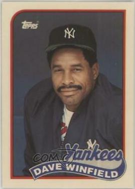 Dave Winfield #260 1989 Topps Tiffany Baseball