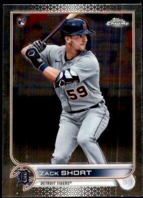 Zack Short #86 Baseball Cards 2022 Topps Chrome
