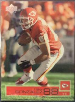 Tony Gonzalez #88 2002 Upper Deck Football
