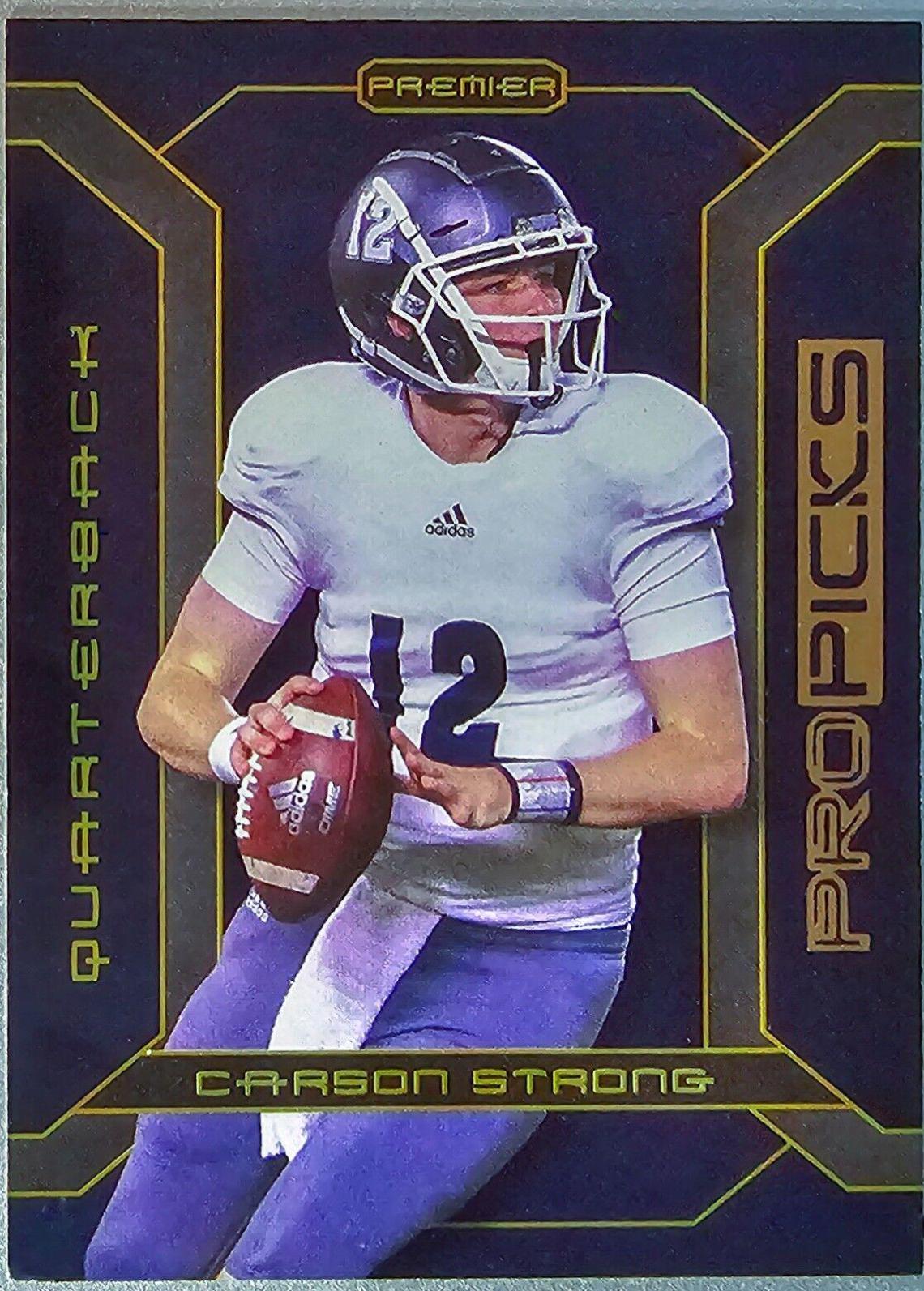 Carson Strong [Silver Holo Star] #PP-15 Prices | 2022 Pro Picks Premier ...