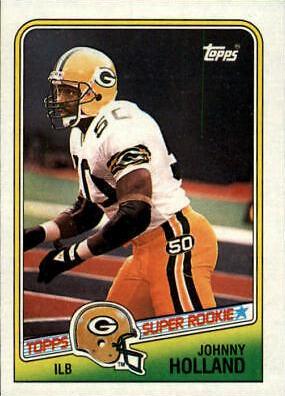 Johnny Holland #322 Football Cards 1988 Topps