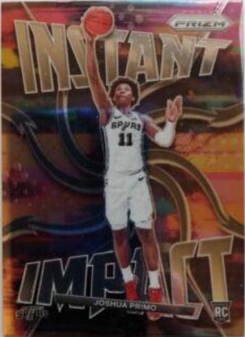 Joshua Primo #12 2021-22 Panini Prizm Basketball Instant Impact