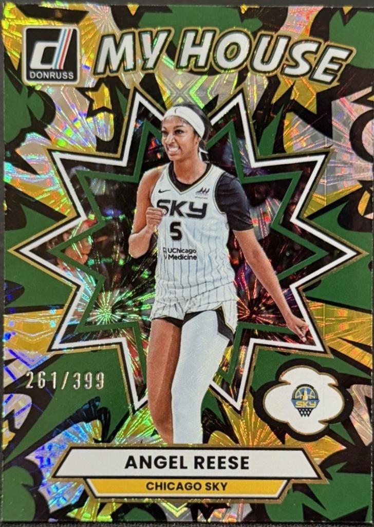 Angel Reese [Green Fireworks] #6
