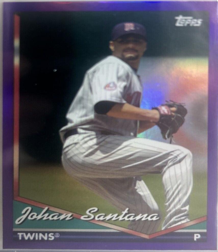 Johan Santana [Purple Foilboard] #291