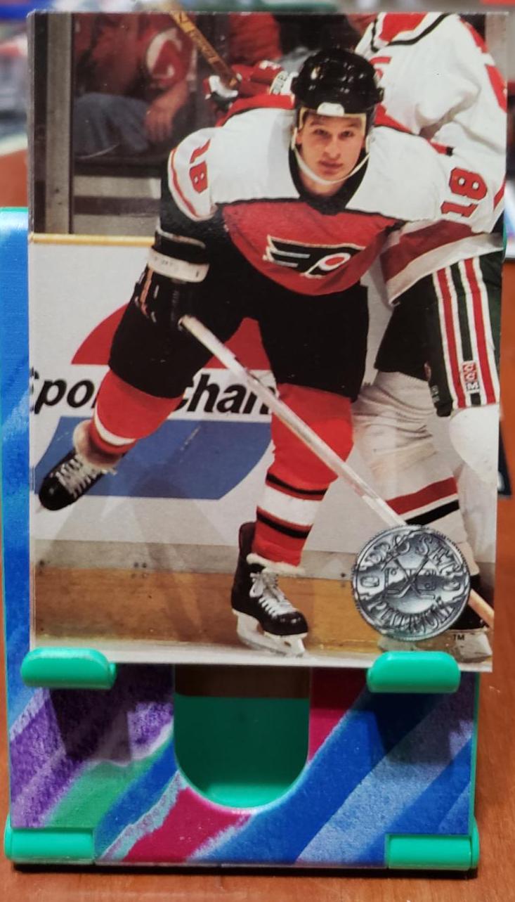 Mike Ricci #85 Hockey Cards 1991 Pro Set Platinum