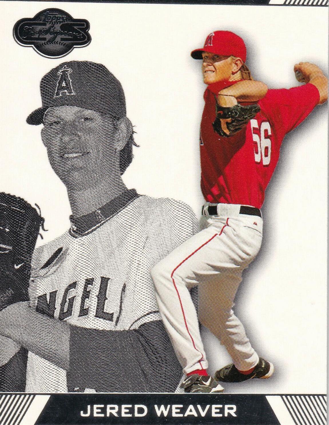 Jered Weaver #2 Baseball Cards 2007 Topps CO Signers
