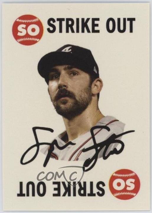 Spencer Strider #4 Baseball Cards 2024 Topps Throwback Thursday
