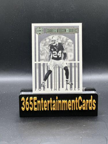 Charles Woodson #FTA-10 Football Cards 2023 Panini Legacy For the Ages