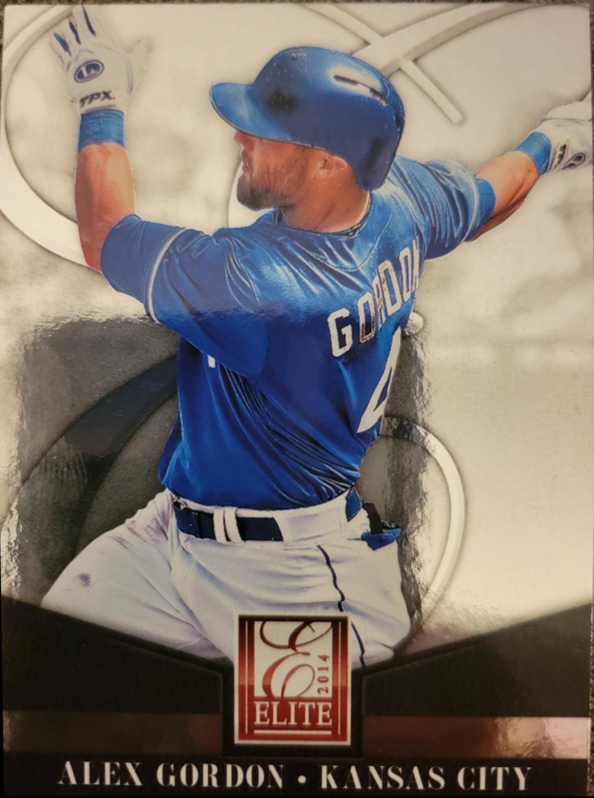 Alex Gordon #65 Baseball Cards 2014 Panini Elite