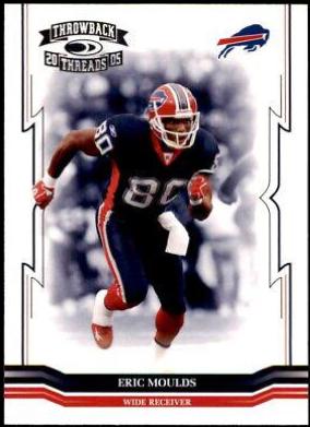 Eric Moulds #15 2005 Panini Donruss Throwback Threads Football