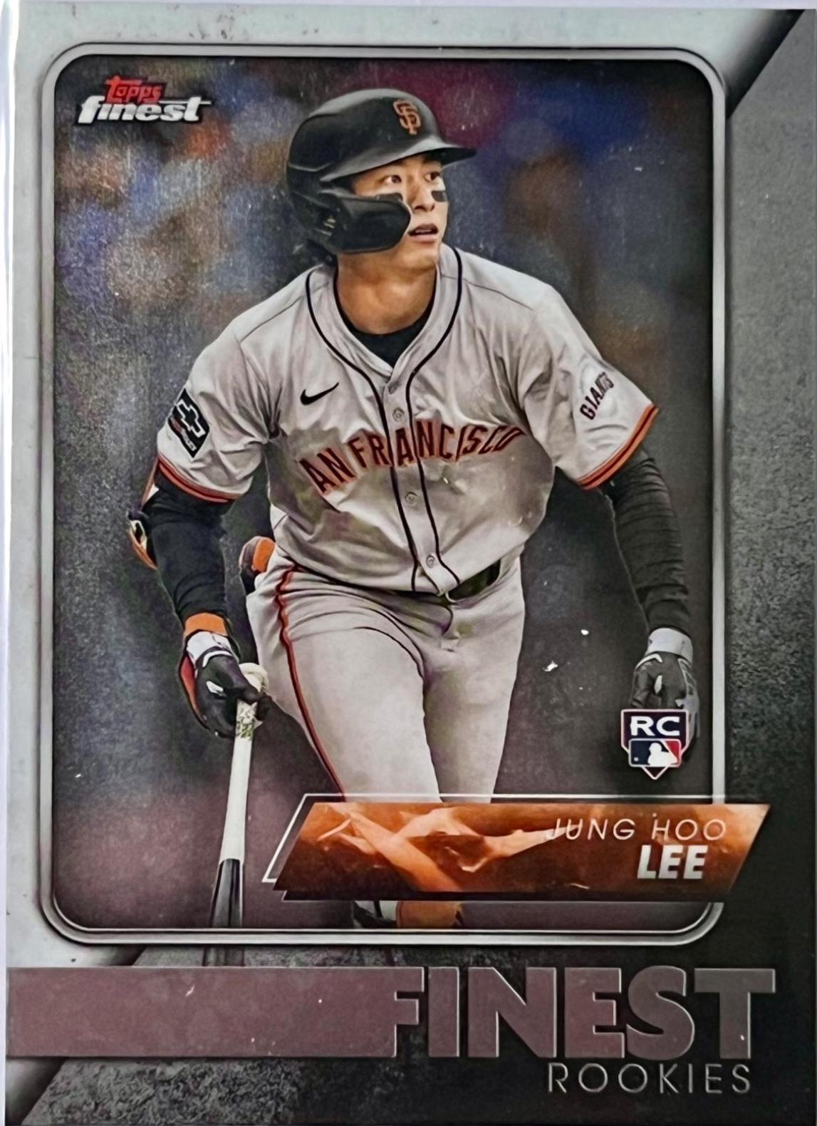 Jung-Hoo Lee #FRD-18 Baseball Cards 2024 Topps Finest Rookie Design Variation