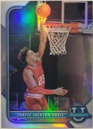 Trayce Jackson Davis #98 Basketball Cards 2021 Bowman University