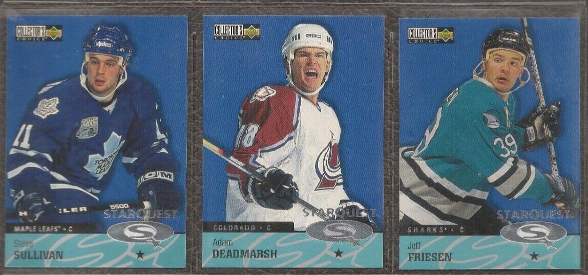 Jeff Friesen #SQ10 Hockey Cards 1997 Collector's Choice Starquest