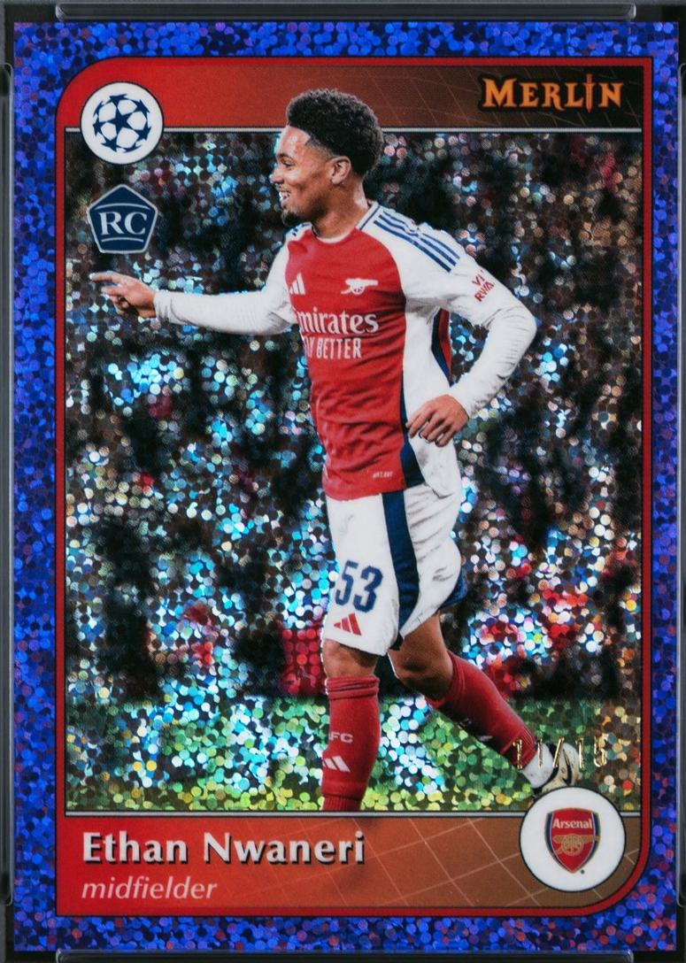 Ethan Nwaneri [Purple Speckle Refractor] #53