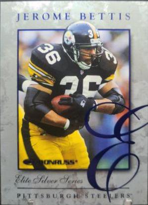 Jerome Bettis #17 Football Cards 1997 Panini Donruss Elite