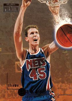 Shawn Bradley #71 Basketball Cards 1996 Skybox Premium